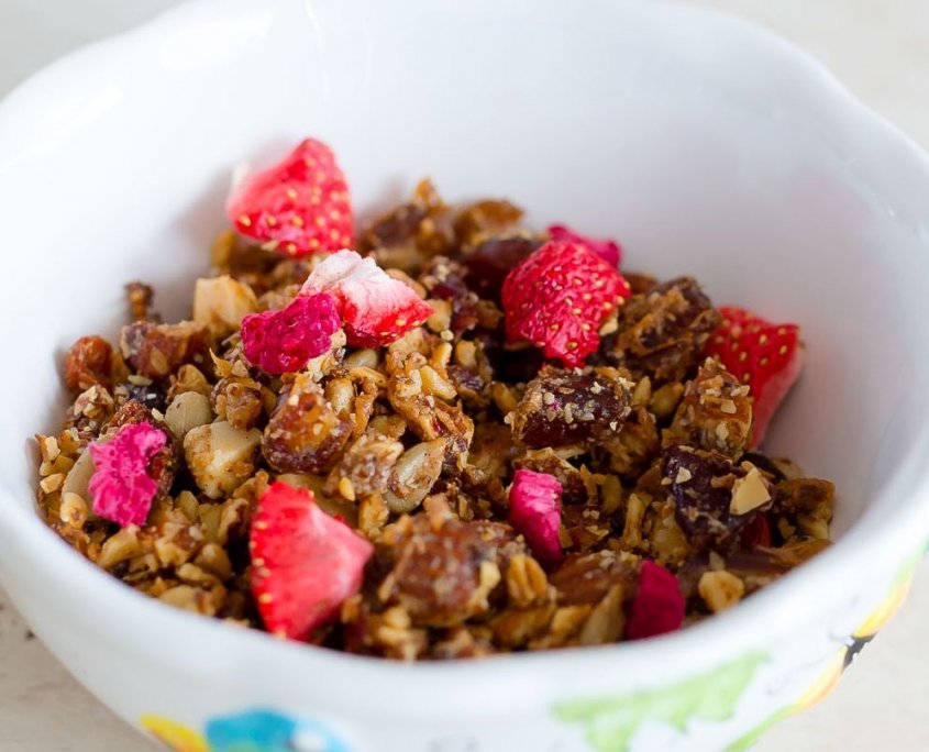 Namine granola receptas foto sveikuoliskas desertas vaikams