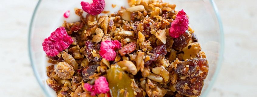 Namine granola su riesutais receptas miuslis dribsniai be avizu
