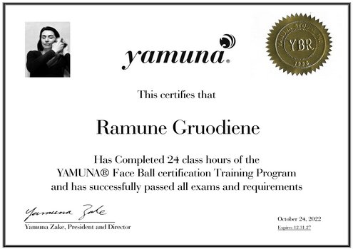 Yamuna Face Ball Training Program