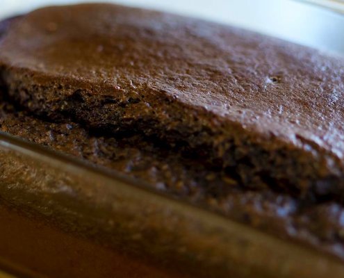 Sokoladinis cukiniju keksas brownie pyragas receptas