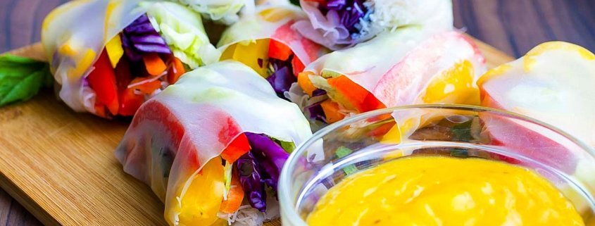 spring rolls darzoviu suktinukai saldziarugstis padazas receptas